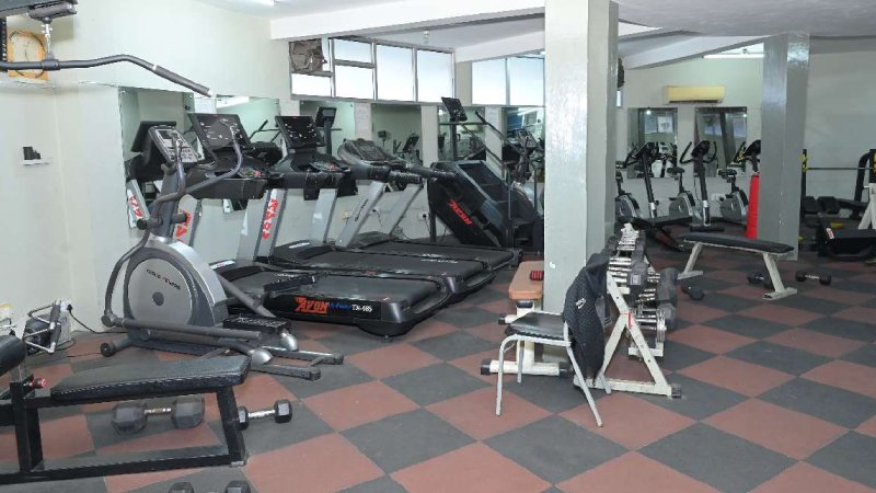 State of the art gym at Gobindgarh Club